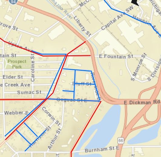 Water Valve Replacement Capital Ave. - Burnham to Dickman
