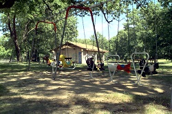 Swingset at Fell Park