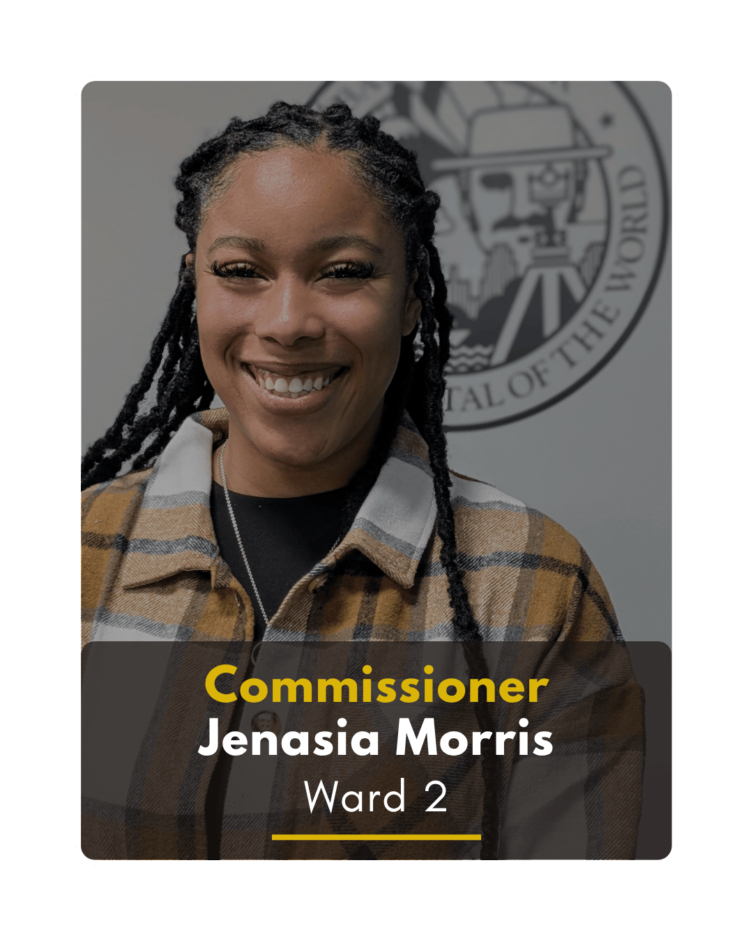 Jenasia Morris Commissioner, Ward 2