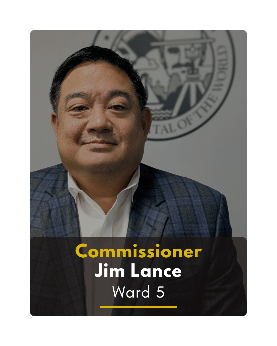 Jim Lance Commissioner, Ward 5