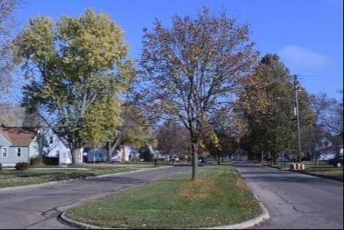 Numbered streets neighborhood