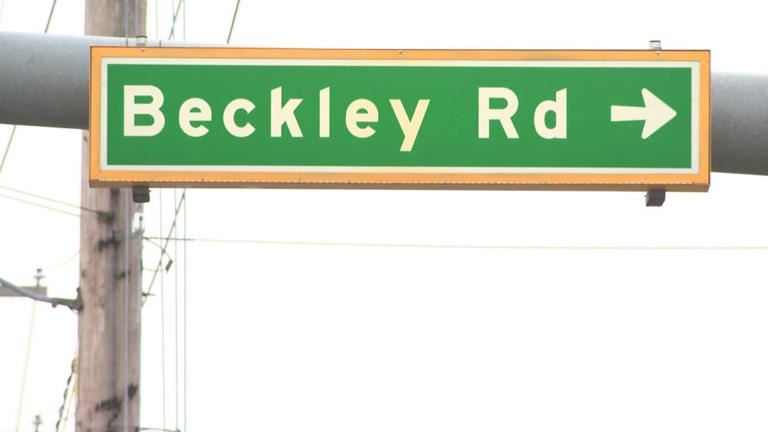 Beckley Road Sign